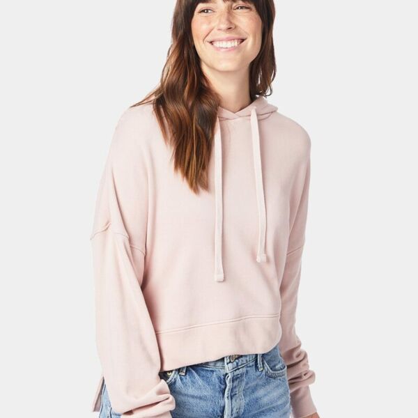 Women's Eco-Washed Terry Hoodie Thumbnail